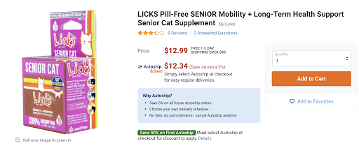 LICKS Pill Free